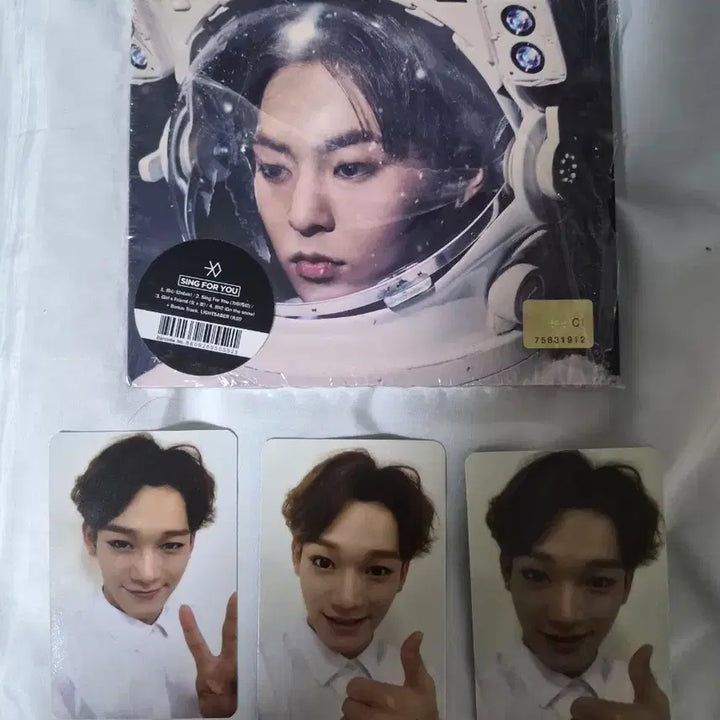 [SOLD OUT] EXO Sing For You 앨범 + 첸 싸인 카드