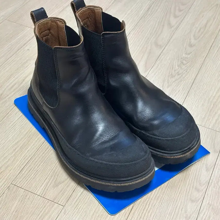 [SOLD OUT] 버켄스탁 프레스콧 슬립온 왁시 레더 블랙 - 레귤러 265