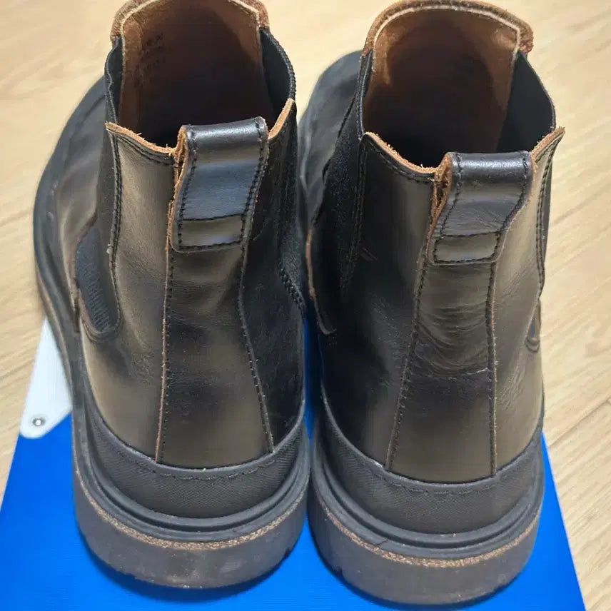 [SOLD OUT] 버켄스탁 프레스콧 슬립온 왁시 레더 블랙 - 레귤러 265