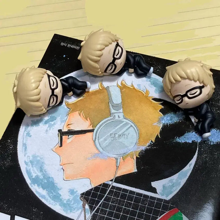 [BUNJANG] Haikyuu!! Tsukishima Nemurase-tai Figure / 하이큐 네무라세타이 츠키시마