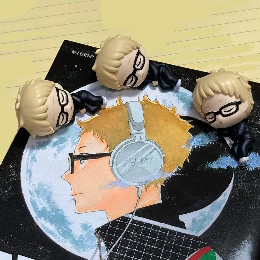 [BUNJANG] Haikyuu!! Tsukishima Nemurase-tai Figure / 하이큐 네무라세타이 츠키시마