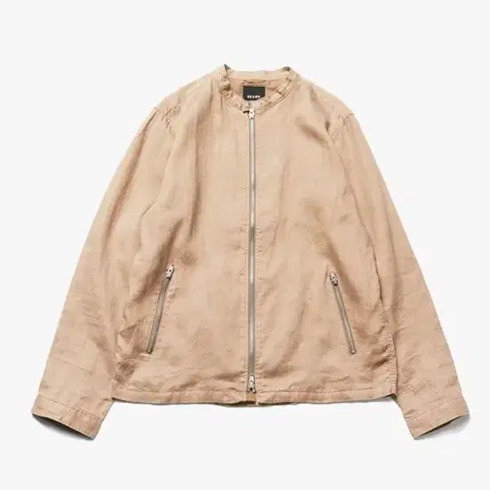 [BUNJANG] BEAMS Linen Single Rider Jacket / BEAMS - LINEN SINGLE RIDER JACK