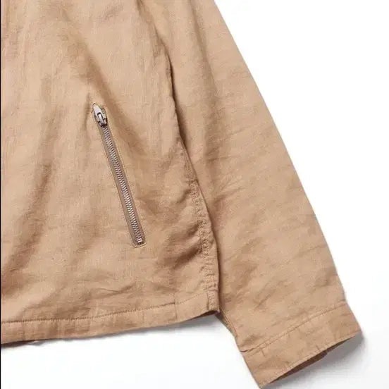 [BUNJANG] BEAMS Linen Single Rider Jacket / BEAMS - LINEN SINGLE RIDER JACK