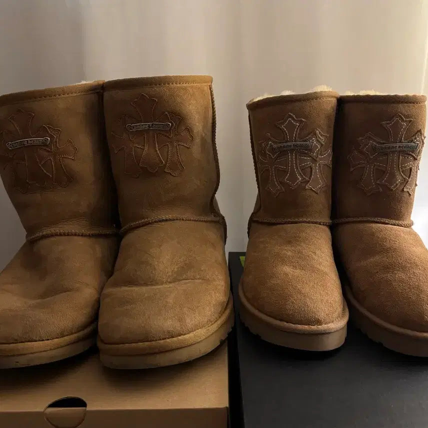 [BUNJANG] Chrome Hearts Custom UGG Boots / 크롬하츠 커스텀 어그 230/280