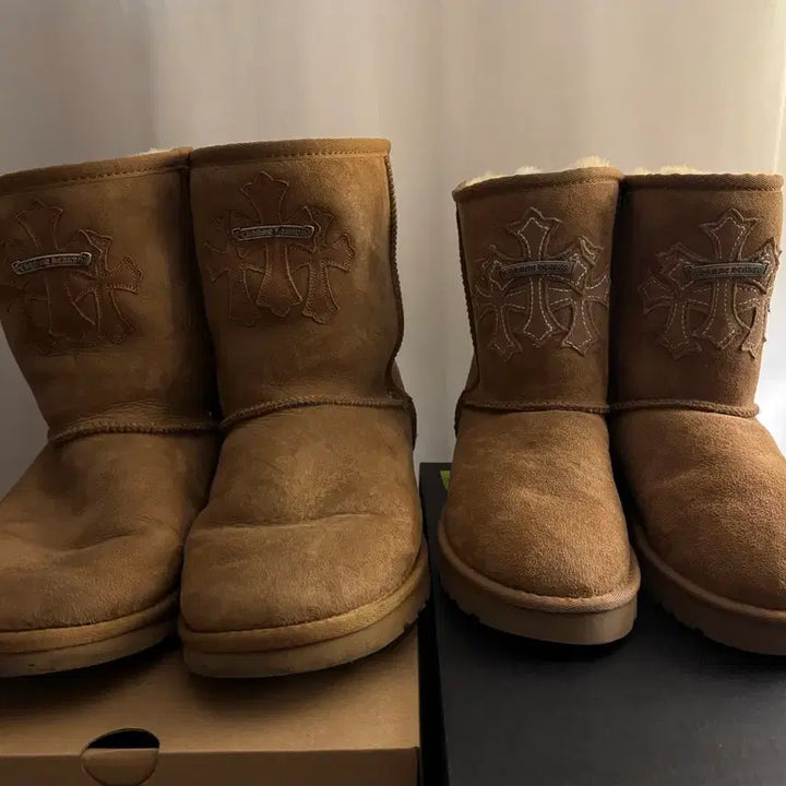 [BUNJANG] Chrome Hearts Custom UGG Boots / 크롬하츠 커스텀 어그 230/280