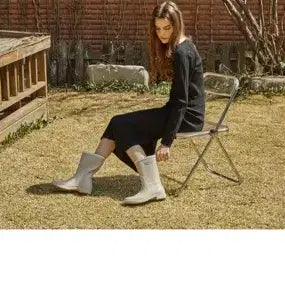 [BUNJANG] Chubasco Urban Splash Beige Rain Boots / 츄바스코 레인부츠 어반 스플래쉬 베이지