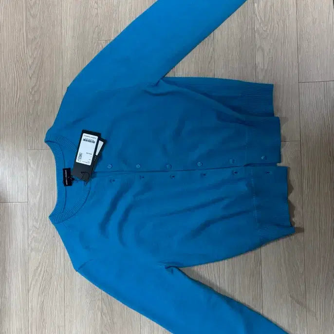 [BUNJANG] Musinsa Standard Blue Cardigan / 무신사 스탠다드 블루 가디건