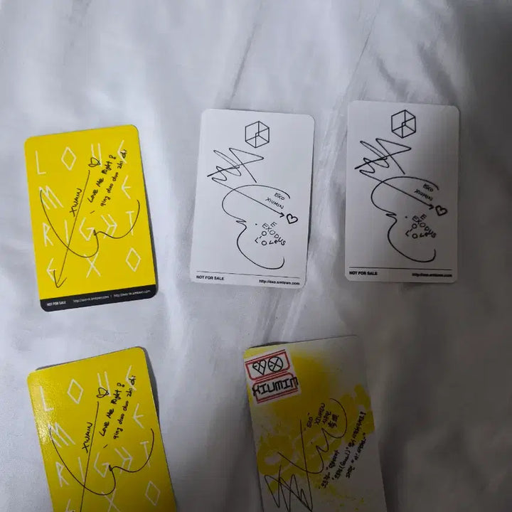 [SOLD OUT] EXO 시우민 포토카드 5장 세트