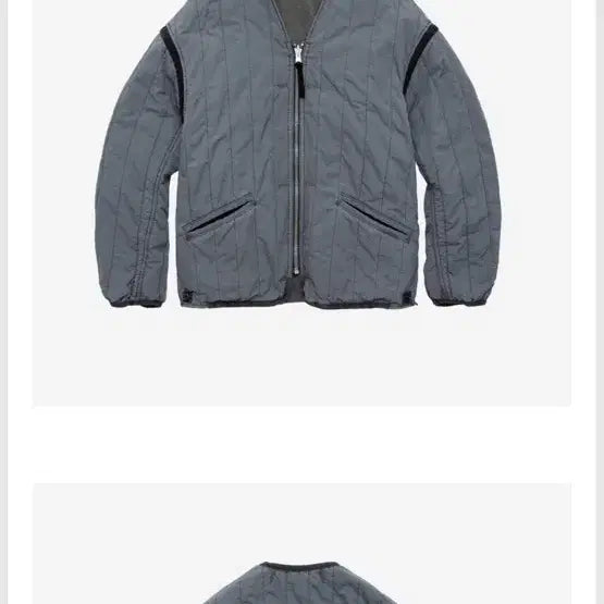 [SOLD OUT] 2)폴리테루 리버시블 라이너자켓 세이지 제이드 25fw