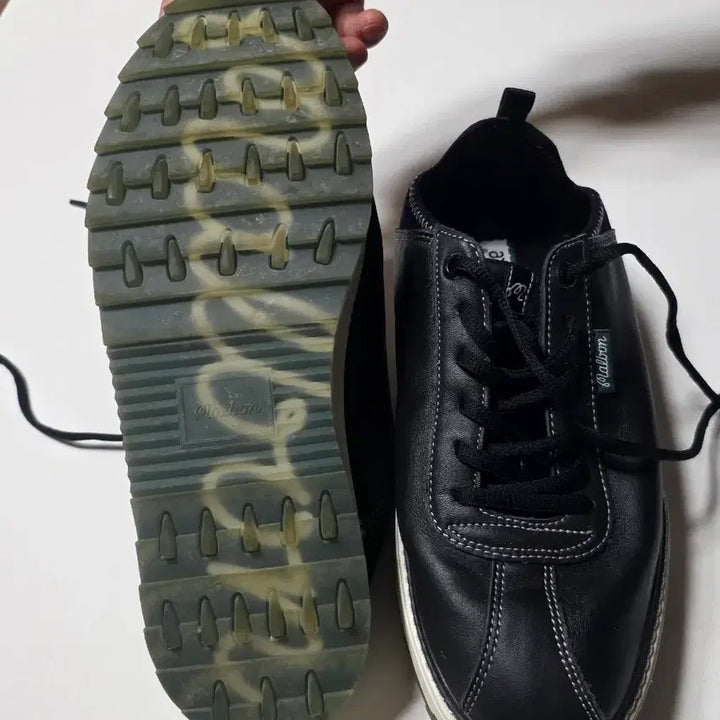 [BUNJANG] Malbon Golf Sneakers Black 275mm / 정품 말본 골프 스니커즈 블랙 275mm