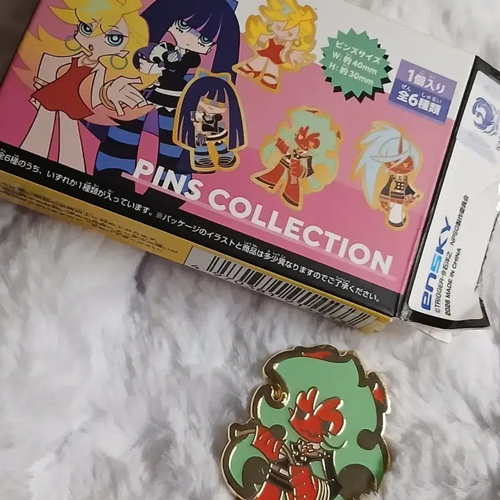 [BUNJANG] Panty &amp; Stocking Metal Pin Badge / 팬티&amp;스타킹 금속 뱃지 스캔티 팬티와스타킹 팬스가