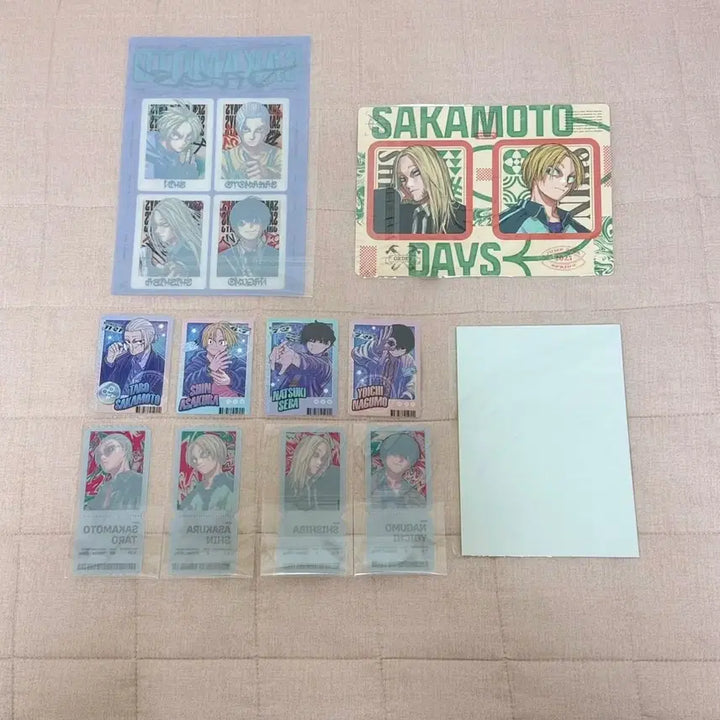 [BUNJANG] Sakamoto Days Gigajump &amp; Saikyo Jump Supplement Bundle / 사카모토데이즈 기가점프 최강점프 부록 포카 나구모 시시바 나츠키 사카모토