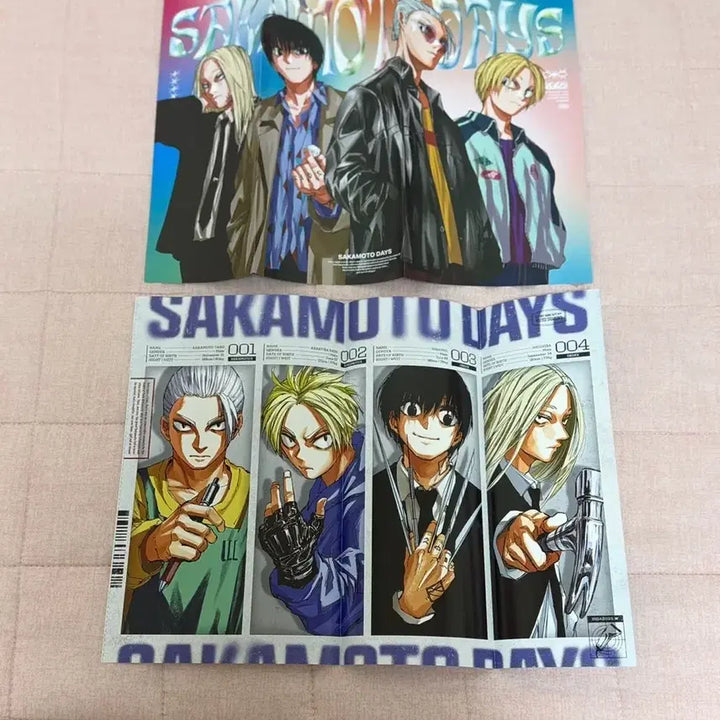 [BUNJANG] Sakamoto Days Gigajump &amp; Saikyo Jump Supplement Bundle / 사카모토데이즈 기가점프 최강점프 부록 포카 나구모 시시바 나츠키 사카모토