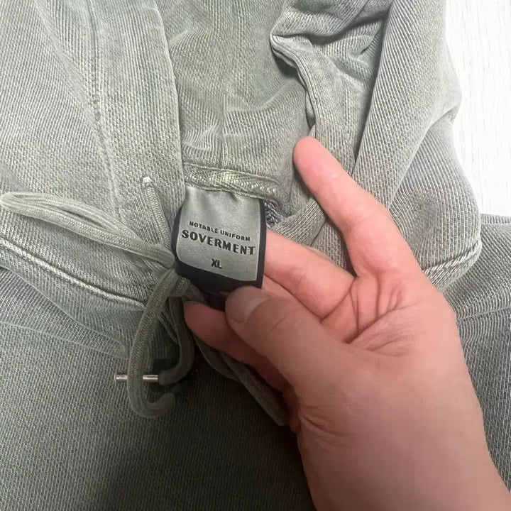 [BUNJANG] SoVMENT Khaki Hoodie &amp; Charcoal Zip-up Hoodie Bundle Set / 소버먼트카키후드,차콜후드집업