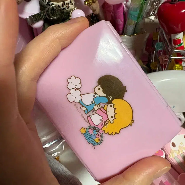 [BUNJANG] Vintage Kitty LaLa Mirror / 고전키티라라 거울 비비틱스