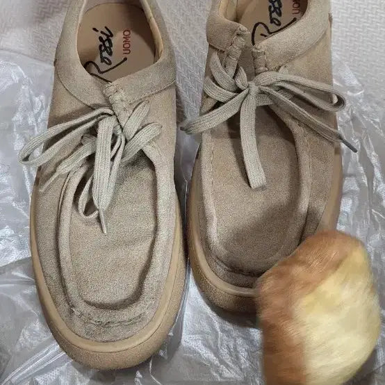 [BUNJANG] Stefano Rossi Suede Loafers Beige 275 Mens / 스테파노로시스웨이드275. 남자