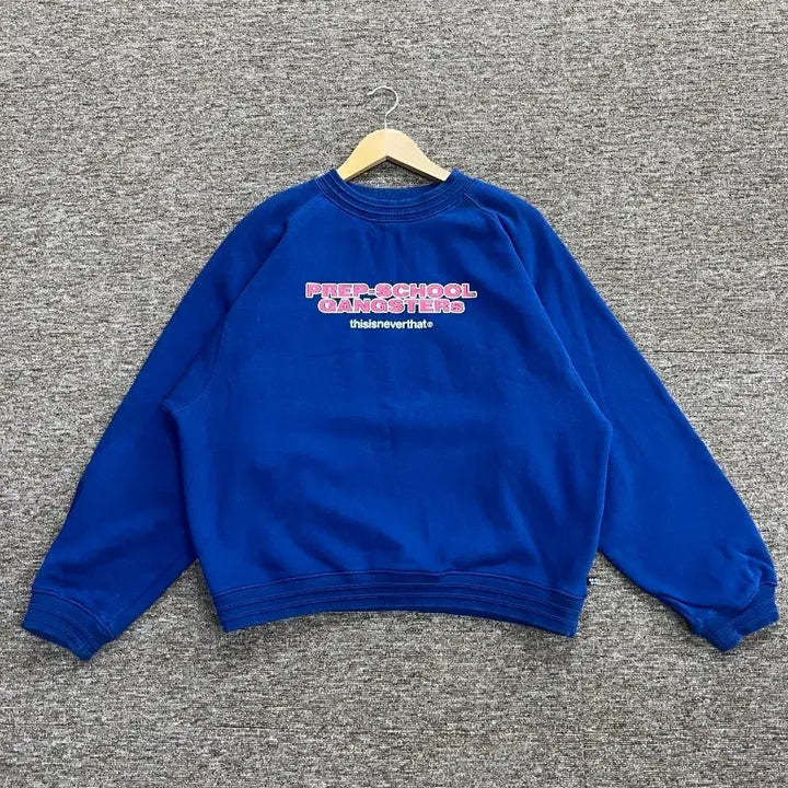 [BUNJANG] thisisneverthat Gangster Sweatshirt / 디스이즈네버댓 맨투맨 M 사이즈