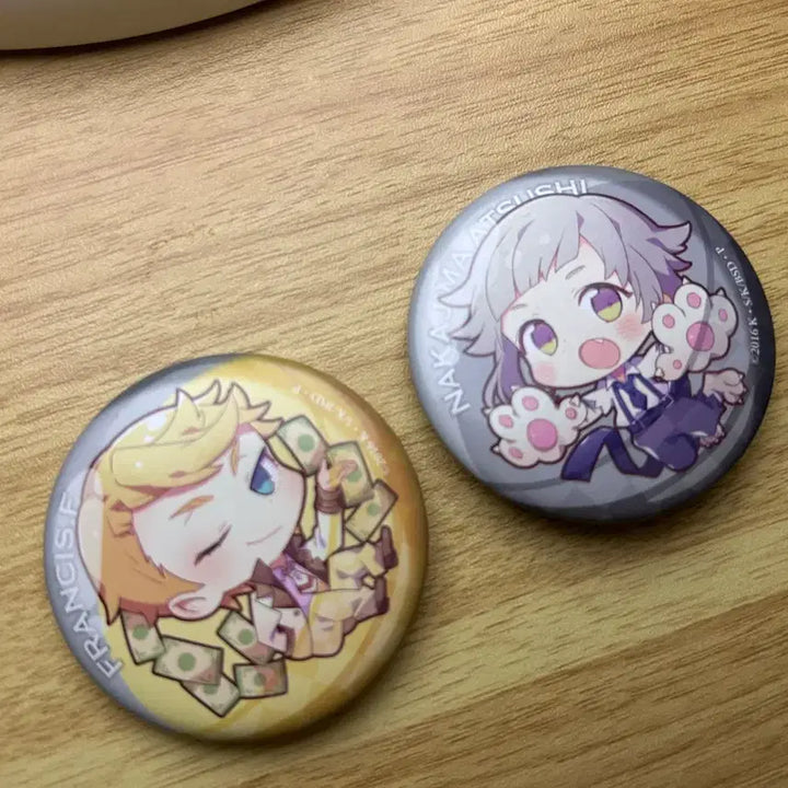 [BUNJANG] Bungo Stray Dogs Gacha Can Badge Bundle Set / 문스독 가챠 캔뱃지 일괄