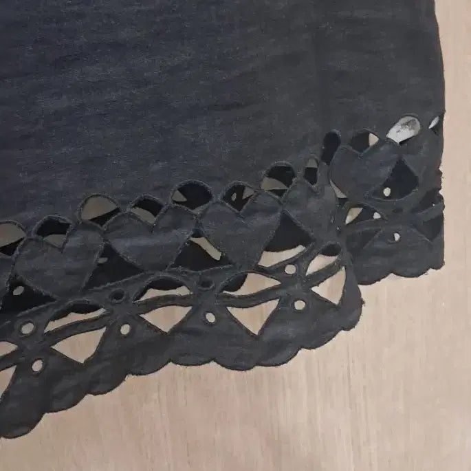 [BUNJANG] DKNY Linen Black Dress / 정품DKNY린넨100 블랙원피스