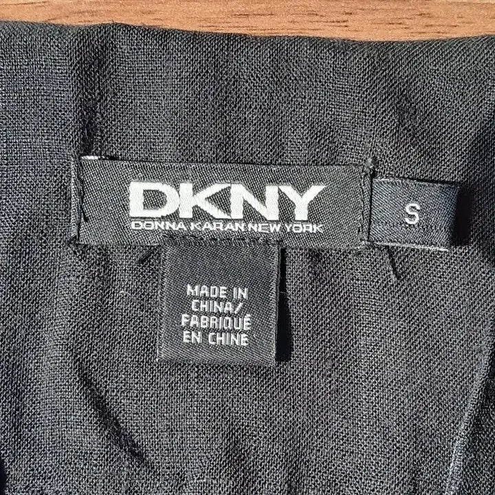 [BUNJANG] DKNY Linen Black Dress / 정품DKNY린넨100 블랙원피스