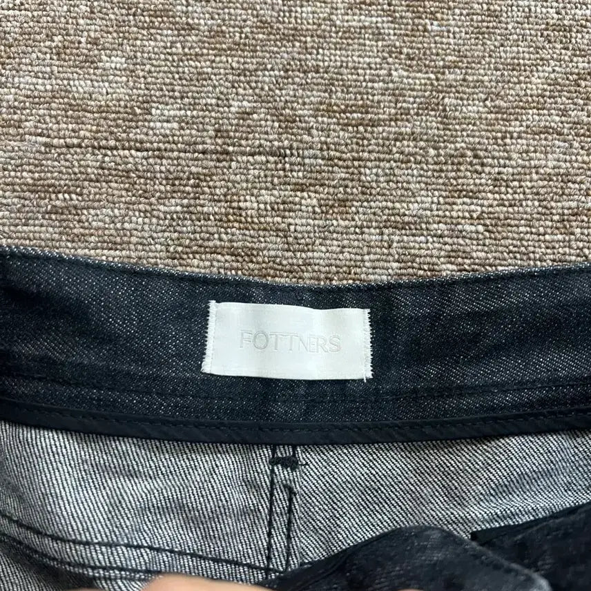 [BUNJANG] Portners Two-Tuck Wide Denim Pants - M / 포트너스 투턱 와이드 데님 팬츠 M