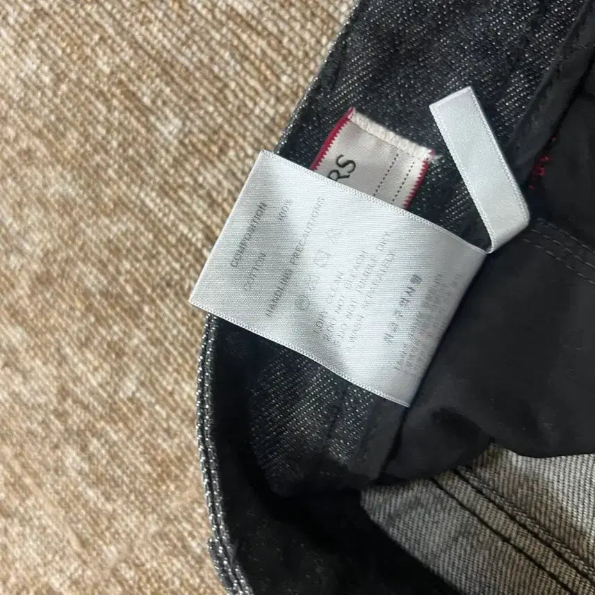 [BUNJANG] Portners Two-Tuck Wide Denim Pants - M / 포트너스 투턱 와이드 데님 팬츠 M