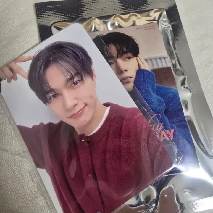 [BUNJANG] Myungsoo (L) Birthday Party Gift Set / 김명수 엘 생일파티 입장기프트 미개봉 + MD포카