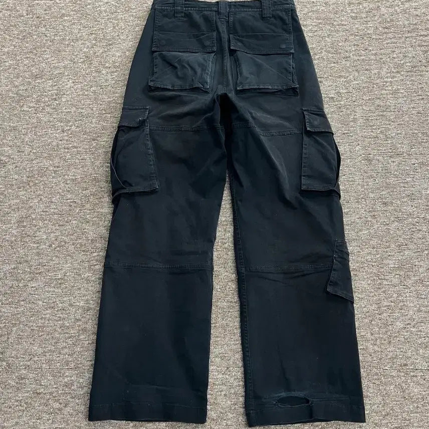 [BUNJANG] Gamma Gallery Black Cargo Pants S / 감마갤러리 블랙 카고 팬츠 S