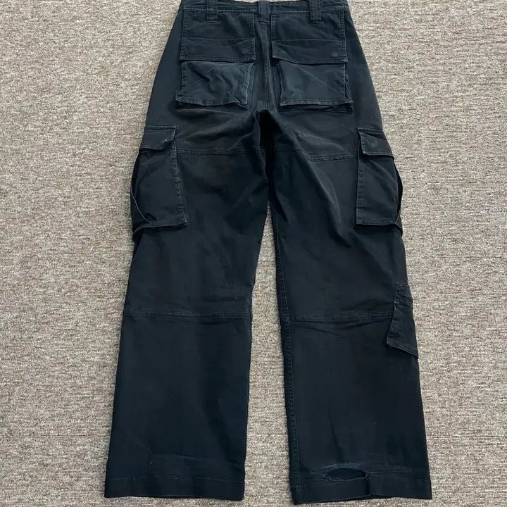 [BUNJANG] Gamma Gallery Black Cargo Pants S / 감마갤러리 블랙 카고 팬츠 S