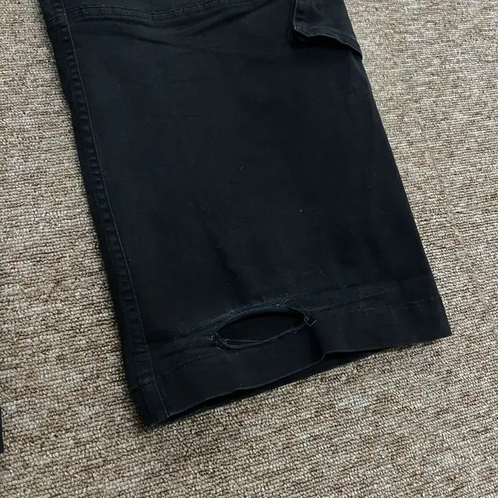 [BUNJANG] Gamma Gallery Black Cargo Pants S / 감마갤러리 블랙 카고 팬츠 S