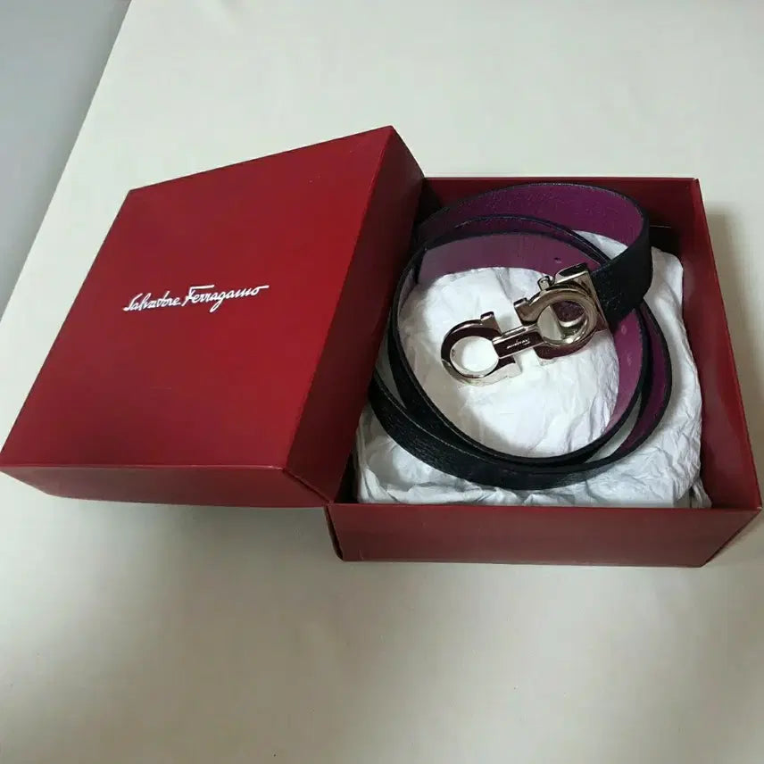 [BUNJANG] Ferragamo Gancini Reversible Belt / *정품* 페라가모 간치니 양면 벨트