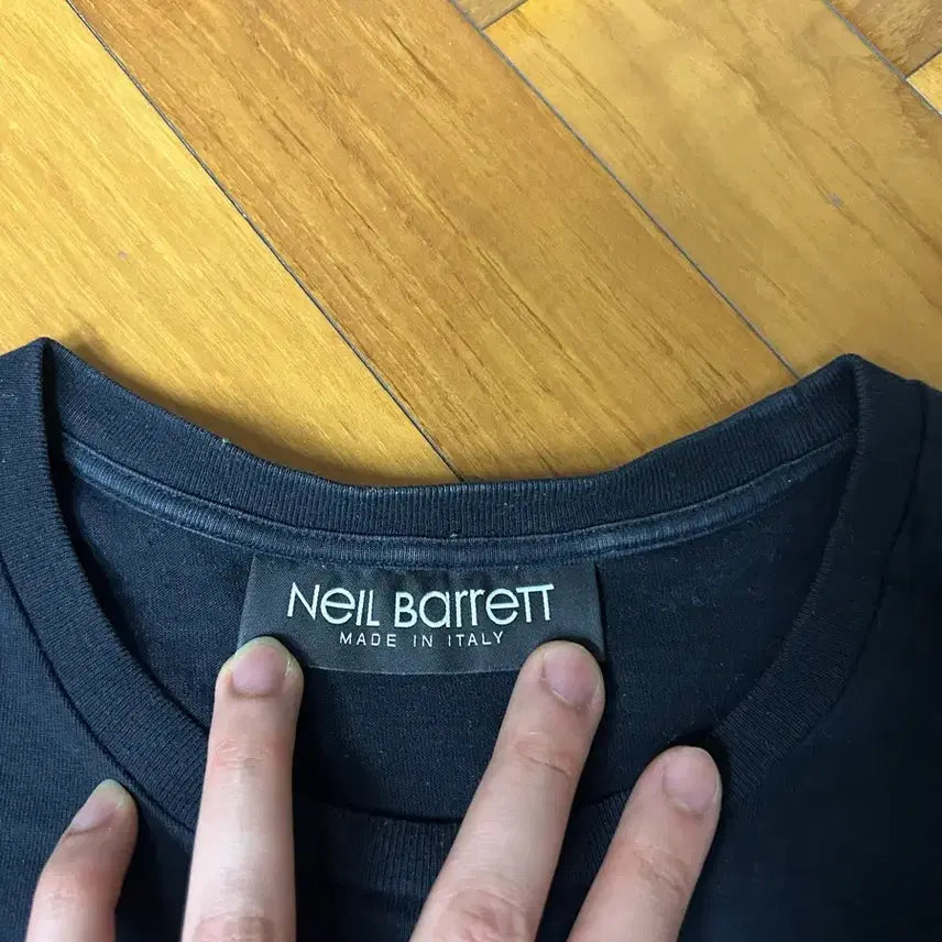[BUNJANG] Neil Barrett Twin Eagle Printed Short Sleeve T-Shirt / 닐바렛 트윈이글 프린팅 반팔 티셔츠