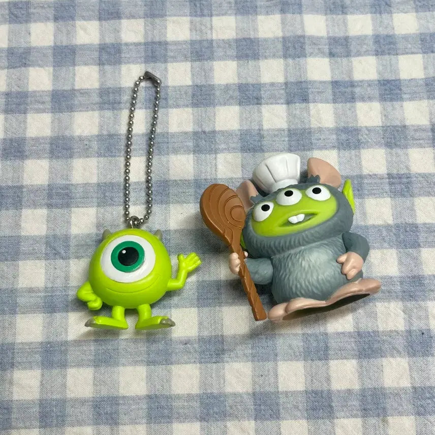[BUNJANG] Disney Pixar Mike Wazowski Keyring / 몬스터 주식회사 마이크 와조스키 키링