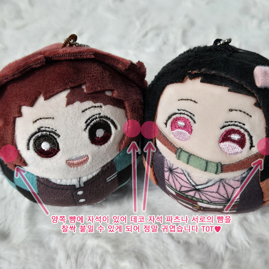 [SOLD OUT] 귀멸의칼날 귀칼 코로코토 누이 하시비라 이노스케 자석 인형
