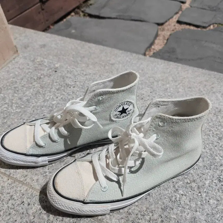 [BUNJANG] Converse Sneakers Mint and Beige / 컨버스 스니커즈 민트, 베이지