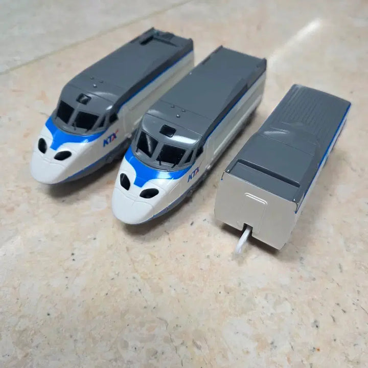 [BUNJANG] Takara Tomy KTX Train 3-Car Set / 프라레일 KTX기차3량 단종제품 토미카 신칸센 타카라토미 프라모델기차놀이