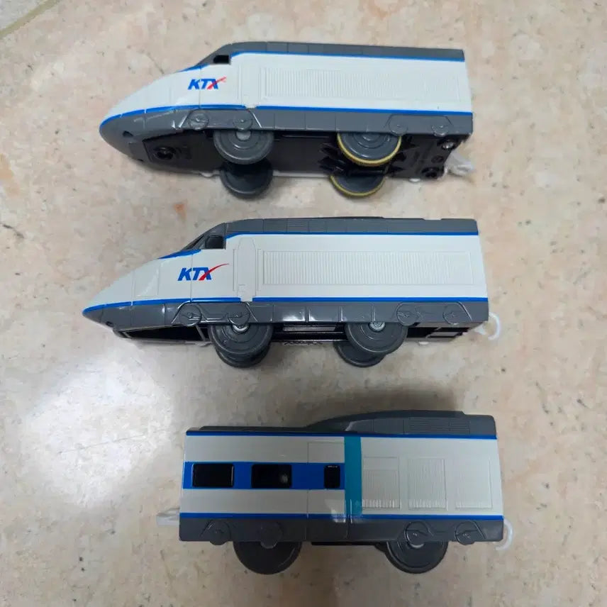 [BUNJANG] Takara Tomy KTX Train 3-Car Set / 프라레일 KTX기차3량 단종제품 토미카 신칸센 타카라토미 프라모델기차놀이
