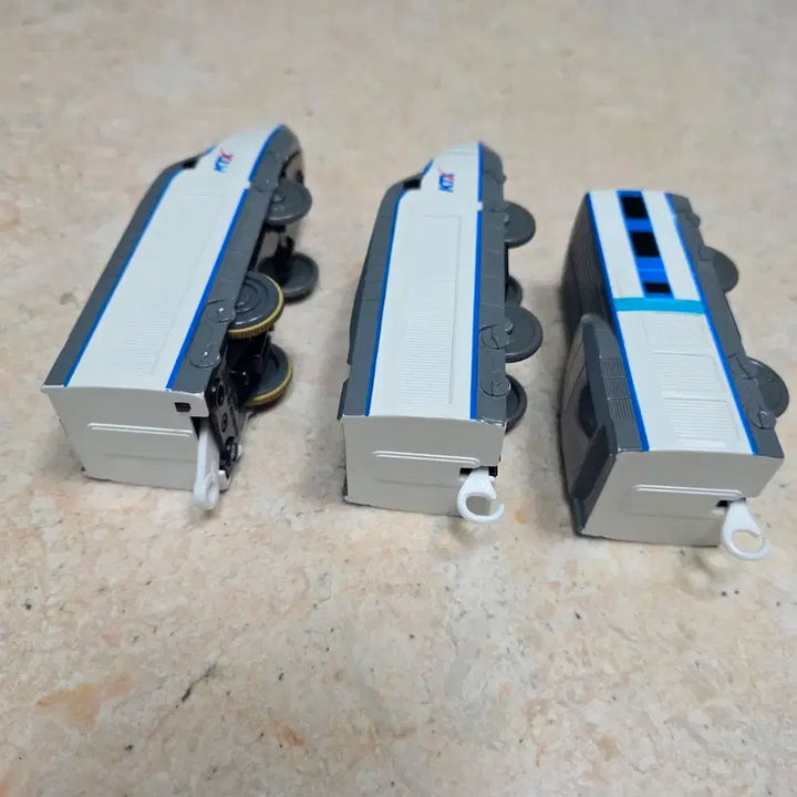 [BUNJANG] Takara Tomy KTX Train 3-Car Set / 프라레일 KTX기차3량 단종제품 토미카 신칸센 타카라토미 프라모델기차놀이