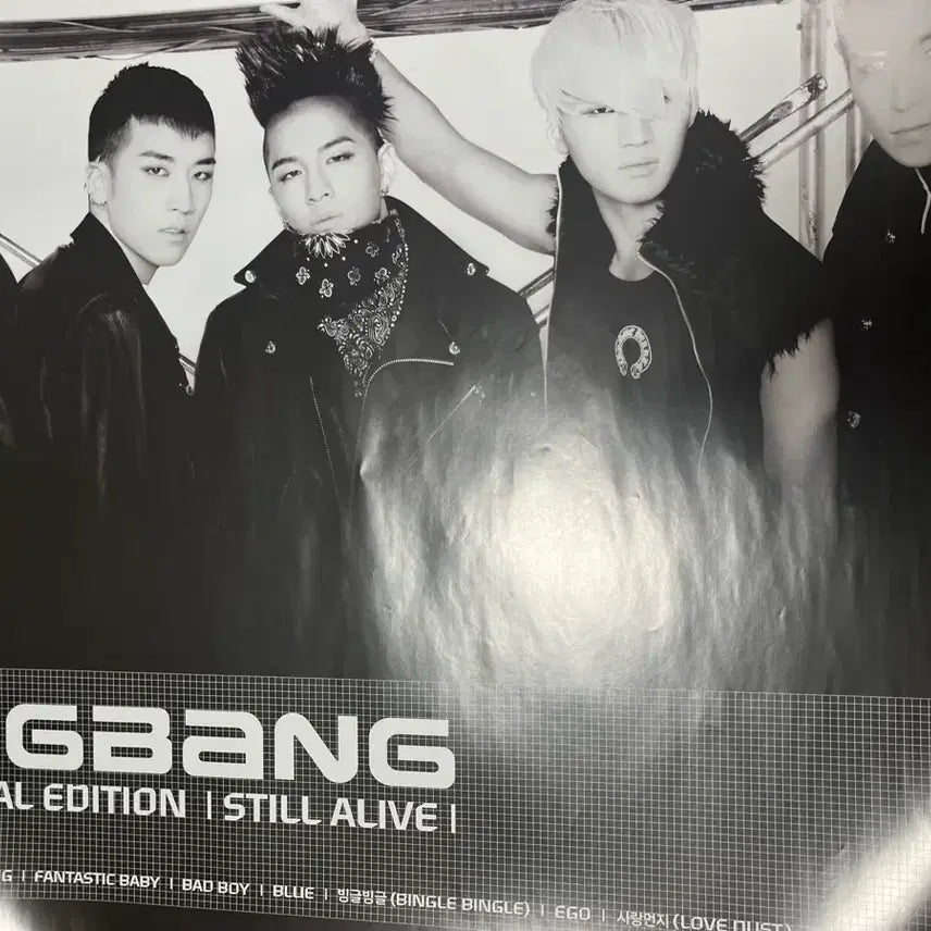 [SOLD OUT] 빅뱅 지드래곤 포스터 6종