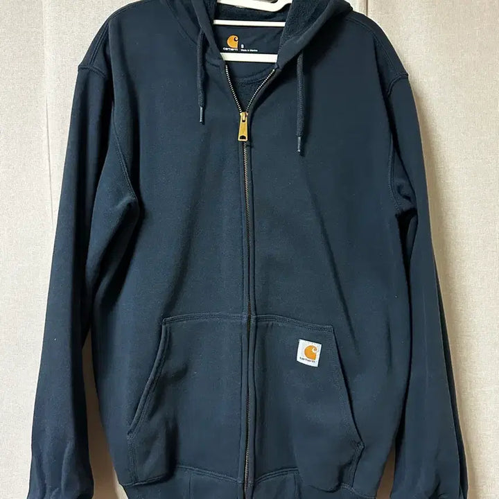 [SOLD OUT] 칼하트 미드웨이트 후드집업 네이비 s