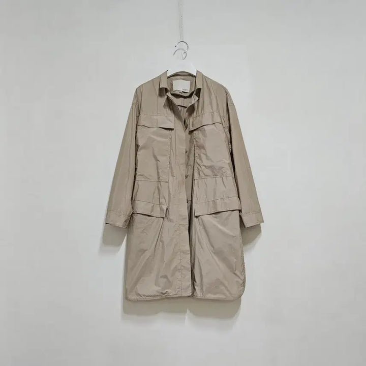 [BUNJANG] BERTI Beige Windbreaker Coat / 베르띠 BERTI 바스락 코트