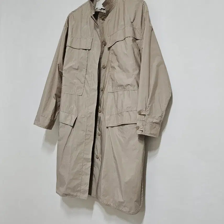 [BUNJANG] BERTI Beige Windbreaker Coat / 베르띠 BERTI 바스락 코트