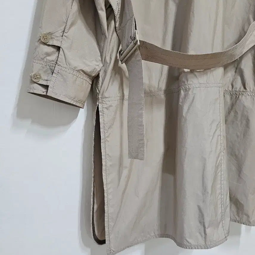 [BUNJANG] BERTI Beige Windbreaker Coat / 베르띠 BERTI 바스락 코트