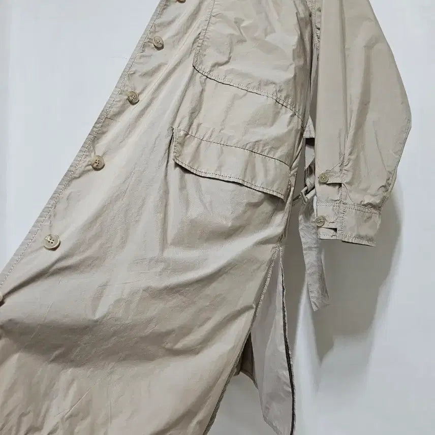[BUNJANG] BERTI Beige Windbreaker Coat / 베르띠 BERTI 바스락 코트