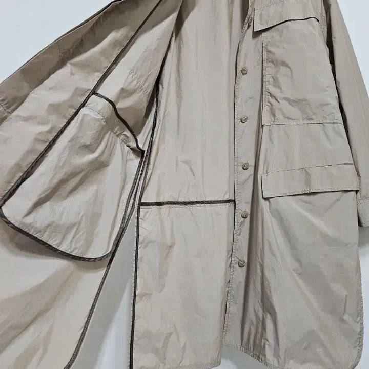 [BUNJANG] BERTI Beige Windbreaker Coat / 베르띠 BERTI 바스락 코트