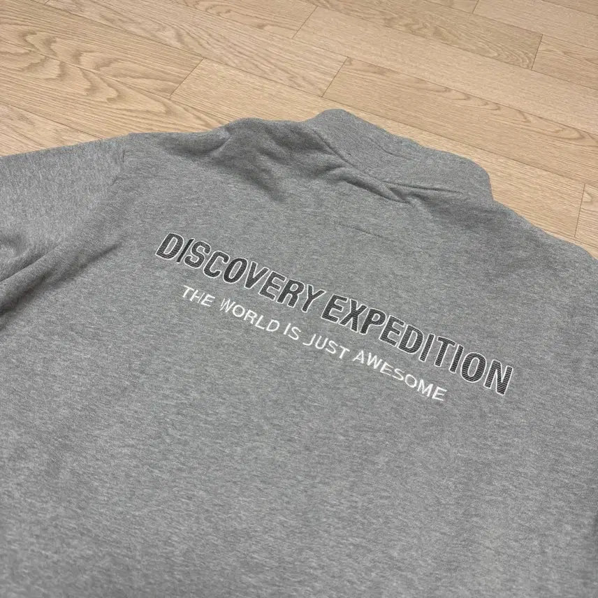 [BUNJANG] Discovery Expedition Half-Zip Sweatshirt / 디스커버리 익스페디션 하프집업 맨투맨