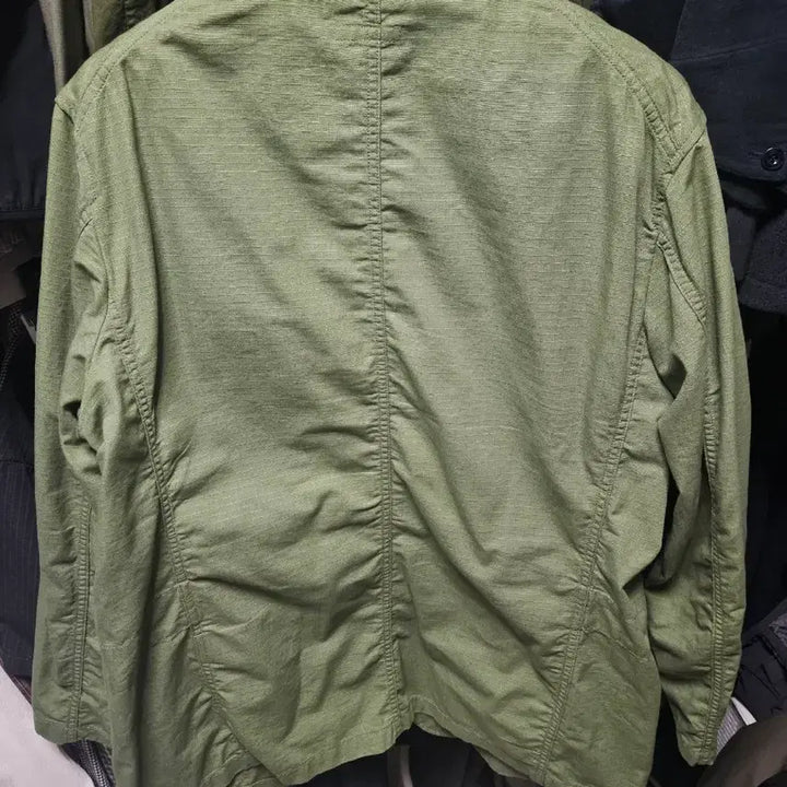 [BUNJANG] Engineered Garments Bedford Jacket L Ripstop Olive / 엔지니어드가먼츠 베드포드 L 립스탑 올리브