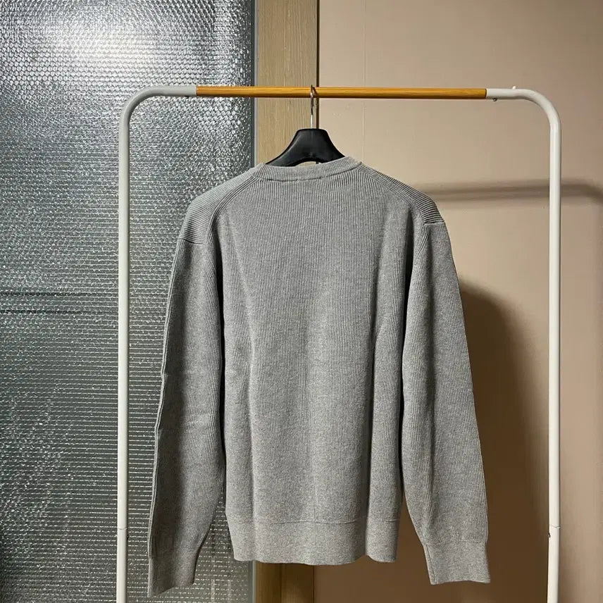 [BUNJANG] In the Row Cotton Rib Knit Crewneck / [2색상] 인더로우 cotton rib knit crewneck 3