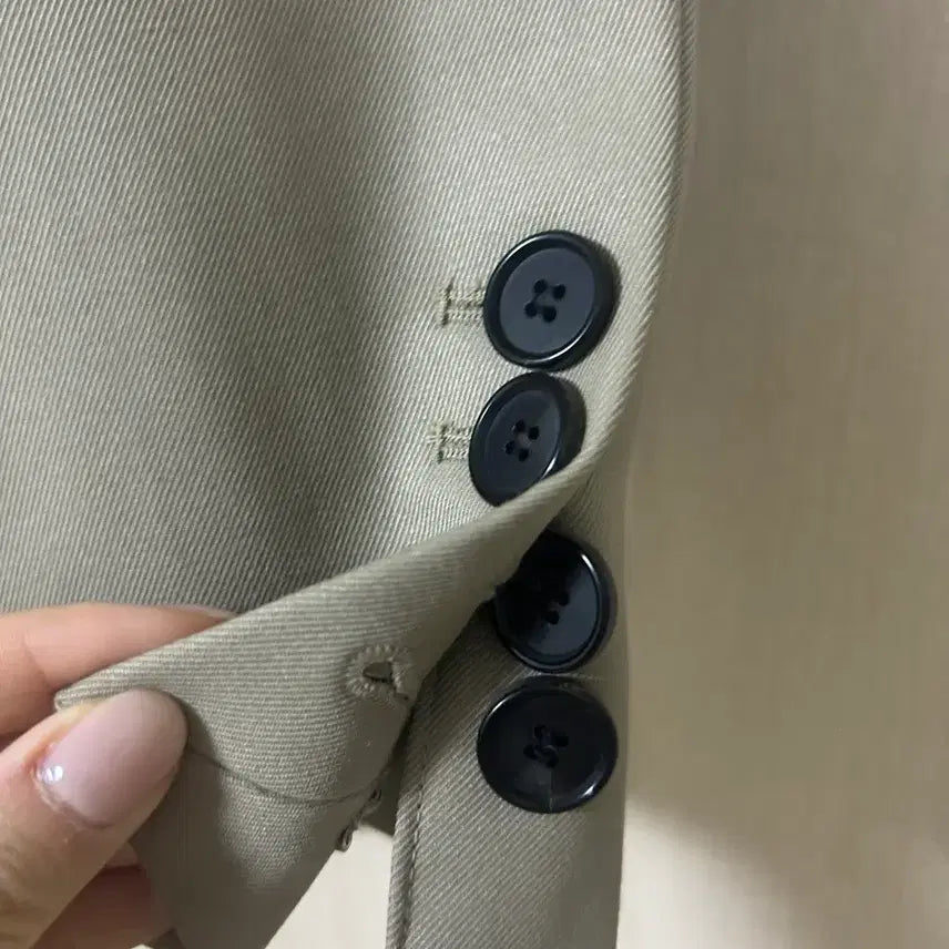 [BUNJANG] Dunst Essential 2 Button Wool Blazer / Dunst 던스트 베이지 자켓 (ESSENTIAL 2 BUTTON)