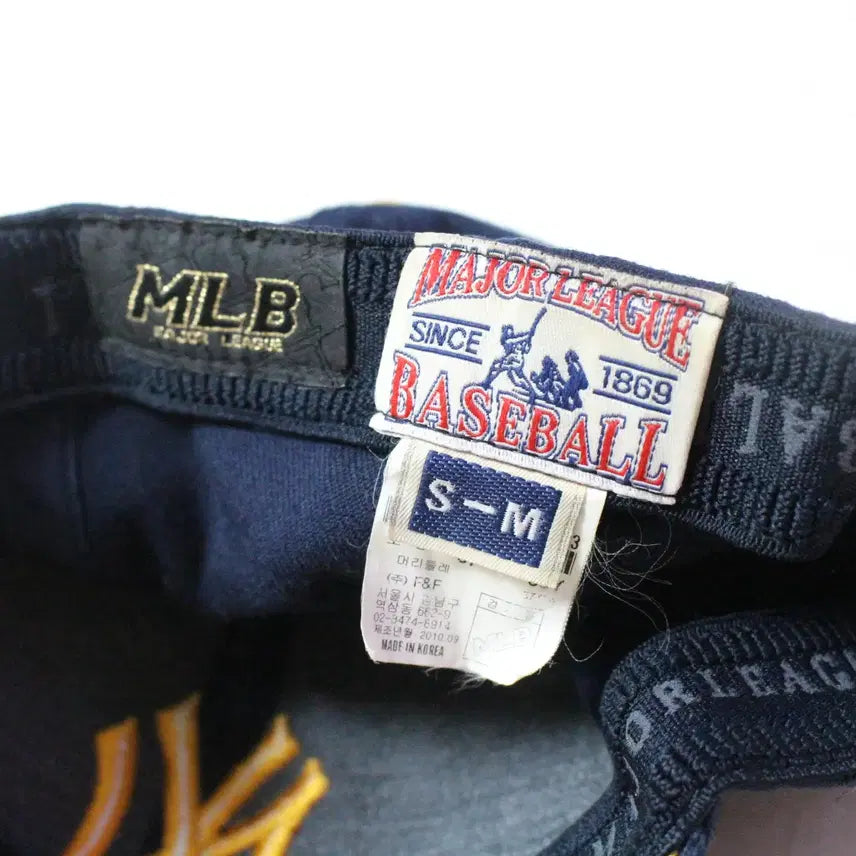 [BUNJANG] MLB New York Yankees Navy Ball Cap / MLB 뉴욕양키스 볼캡 네이비 S-M사이즈